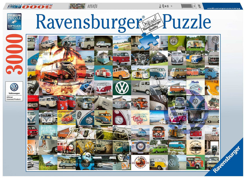 Ravensburger: 99 VW Bulli Moments 3000pc Puzzle