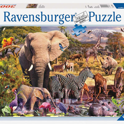 Jigsaw Puzzles, Ravensburger: African Animal World 3000pc Puzzle