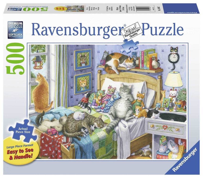 Cat Nap 500pc Large Format Puzzle