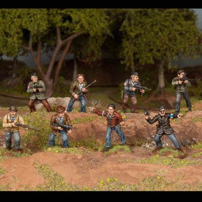 Miniatures, World Ablaze: Partisans French Resistance