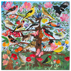 eeBoo: French Medieval Songbirds 1000pc Puzzle