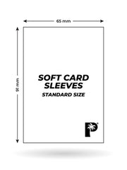 Palms Off: Soft Card Sleeves – Standard Size 100 pack