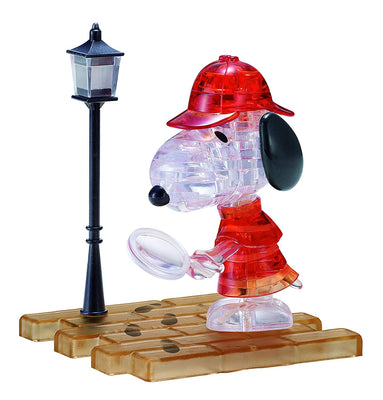 3D Jigsaw Puzzles, Snoopy Detective Crystal Puzzle