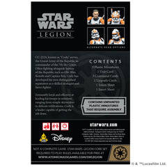 Star Wars Legion: Clone Commander Cody Expansion