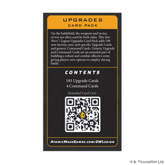 Star Wars: Legion – Upgrades Card Pack