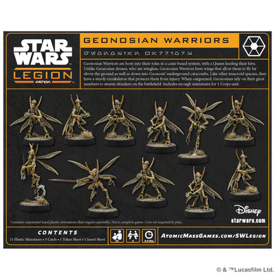 Star Wars: Legion, Star Wars: Legion – Geonosian Warriors Unit Expansion