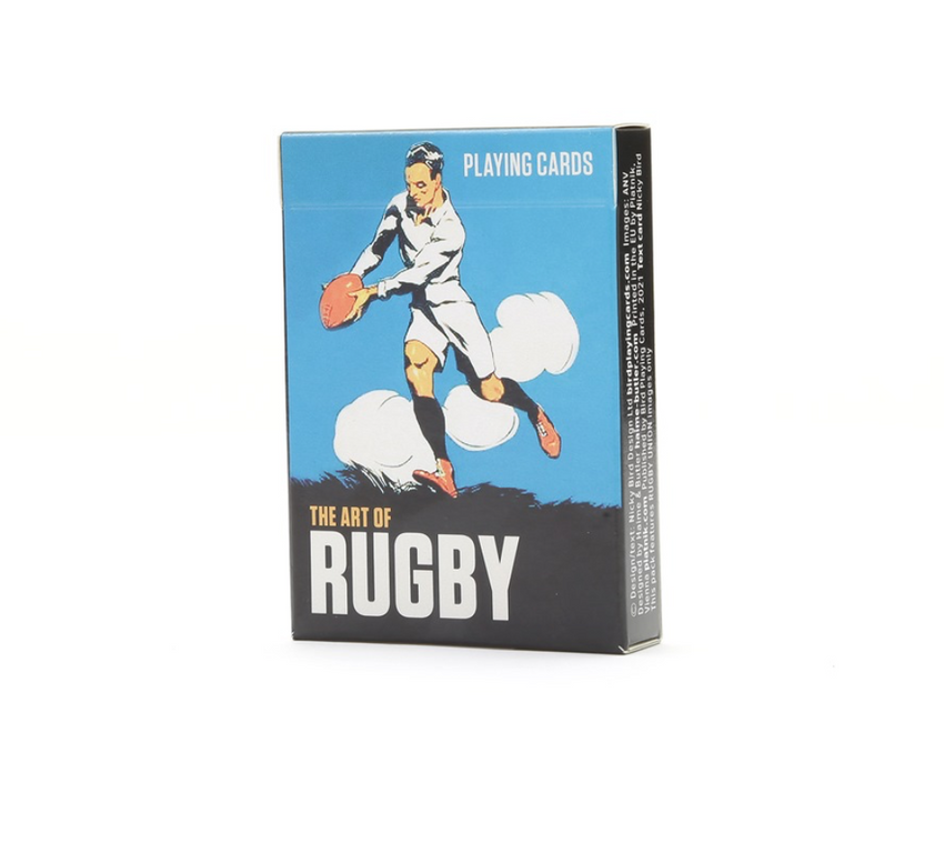 The Art of Rugby Playing Cards by Piatnik