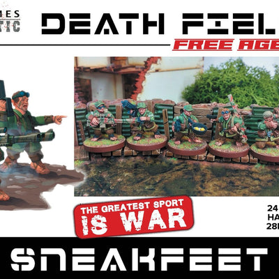 Miniatures, Death Fields: Sneak Feet