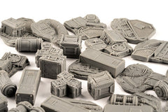 GAMER GRASS SPACESHIP CORRIDOR