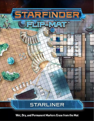 Role Playing Games, Starfinder Flip-Mat: Starliner