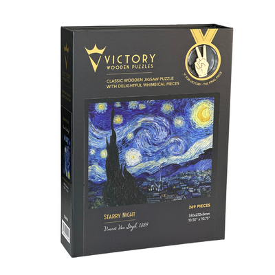 Jigsaw Puzzles, Starry Night 269pc Wooden Puzzle