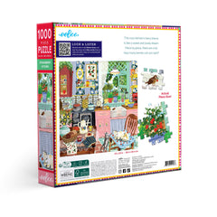 eeBoo: Strawberry Kitchen 1000pc Puzzle