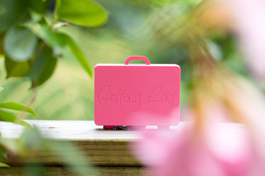 Getting Lost: Pink Spring Blooms Suitcase