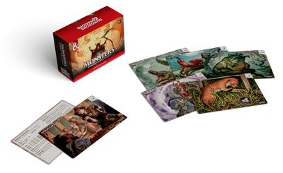Role Playing Games, Dungeons & Dragons Reference Cards: Monsters – Animals and NPCs CR 0-5