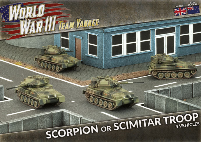 Flames of War: Scorpion or Scimitar Troop