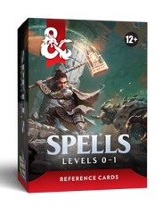 Dungeons & Dragons Reference Cards: Spells – Levels 0-1