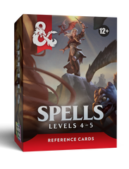Dungeons & Dragons Reference Cards: Spells – Levels 4-5