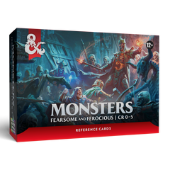Dungeons & Dragons Reference Cards: Monsters – Fearsome and Ferocious CR 0-5