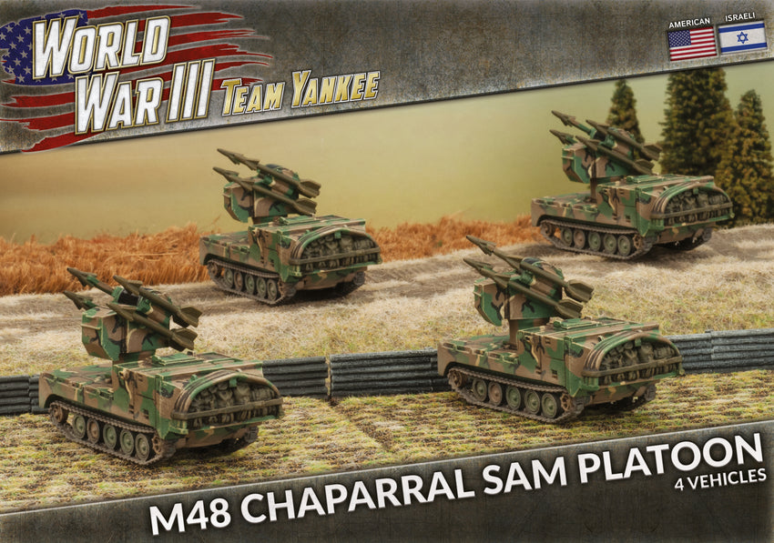 Flames of War: Team Yankee M48 Chaparral SAM Platoon