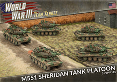 Flames of War: Team Yankee M551 Sheridan Tank Platoon