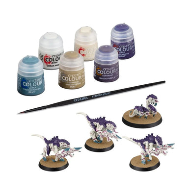 Miniatures, Tyranids: Termagants and Ripper Swarm + Paints Set