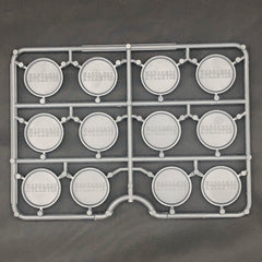 Wargame Atlantic: 25mm Textured Bases 3mm Bevel