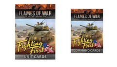 Flames of War: American Fighting First Unit and Command Card Bundle