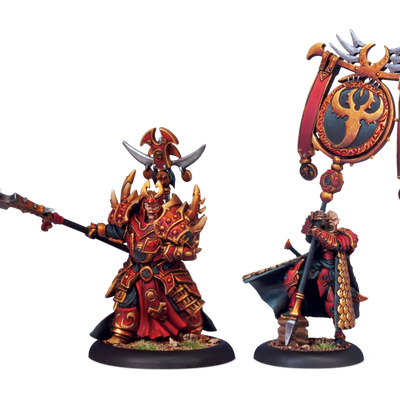 All Products, Hordes: Skorne – Tyrant Commander and Standard Bearer