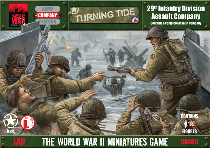 Flames of War: 29th Infantry Assault Section