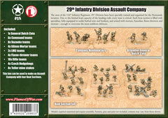 Flames of War: 29th Infantry Assault Section
