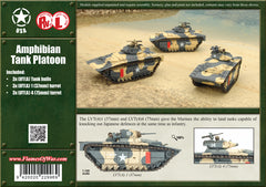 Flames of War: Amphibian Tank Platoon