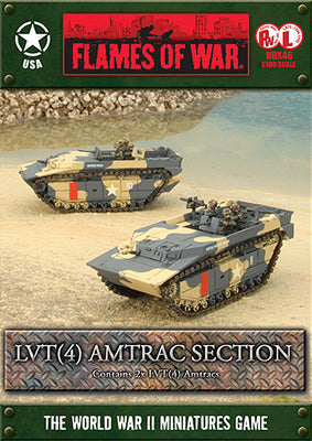 On Sale, Flames of War: LVT4 Amtrac Section 2