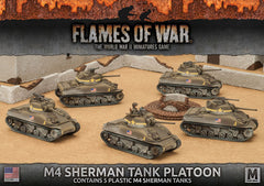 Flames of War: M4 Sherman Tank Platoon