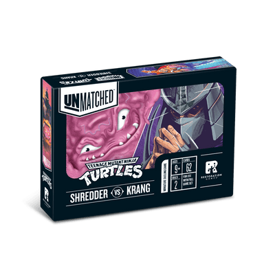 Card Games, Unmatched Adventures: Teenage Mutant Ninja Turtles – Shredder vs Krang