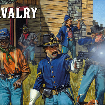 Miniatures, Dead Man's Hand: US Cavalry/Buffalo Soldiers
