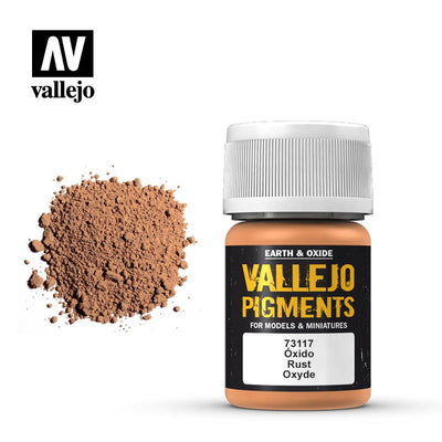 Hobby Supplies, Vallejo Pigments: Rust 35ml