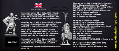 Miniatures, Victrix: Early Imperial Roman Legionaries Attacking