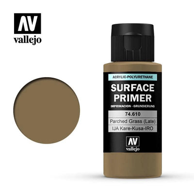 Hobby Supplies, Surface Primer: Parched Grass Late Acrylic-Polyurethane 60ml