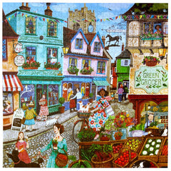 eeBoo: Village by the Sea 1000pc Puzzle