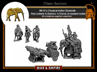 Miniatures, War & Empire: Classical Indian Generals