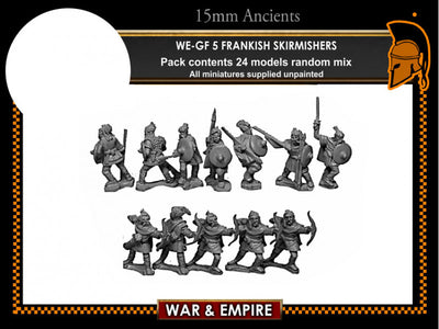 Miniatures, War & Empire Frankish Skirmishers