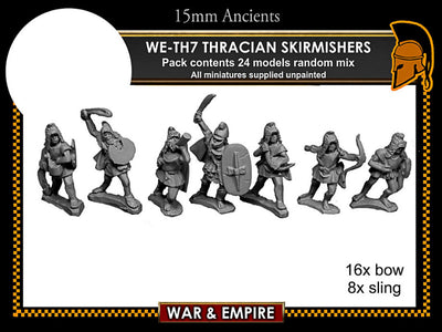 Miniatures, War & Empire: Thracian Skirmishers