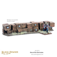 Black Powder: Anglo-Zulu War Biscuit Box Barricade Set