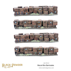 Black Powder: Anglo-Zulu War Biscuit Box Barricade Set