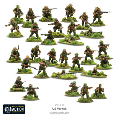 Miniatures, Bolt Action: US Marines