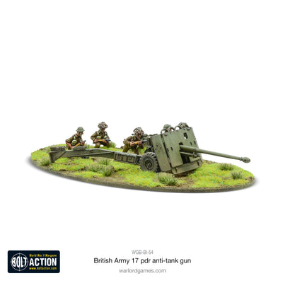 Miniatures, Bolt Action: British Army 17 Pdr Anti-Tank Gun