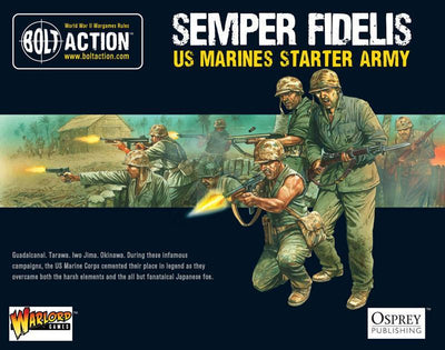 Miniatures, Bolt Action: Semper Fidelis - US Marines Starter Army