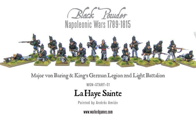 Miniatures, Black Powder: La Haye Sainte battle set