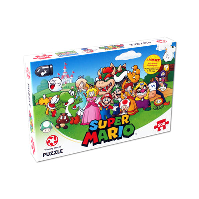 Jigsaw Puzzles, Super Mario and Friends Puzzle 500pc