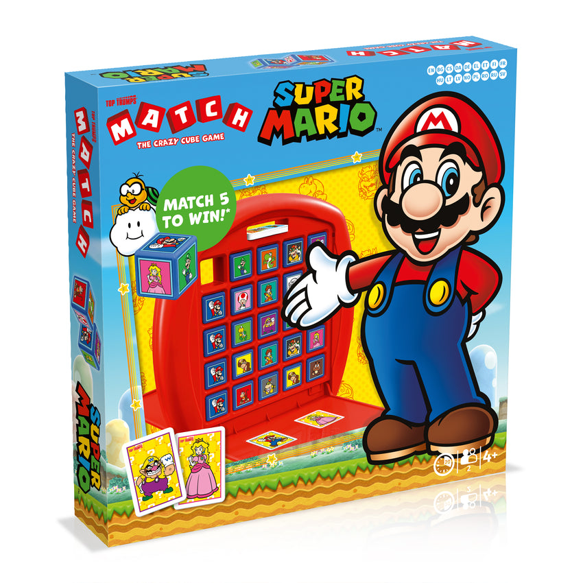 Super Mario Top Trumps Match – The Crazy Cube Game